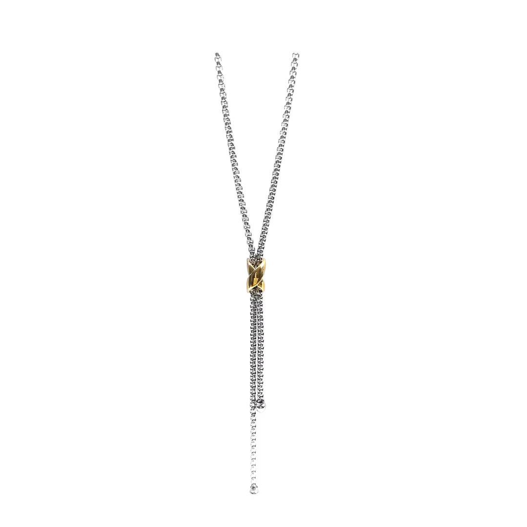 Greta Lariat Necklace